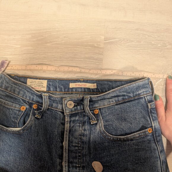 Levi's High Waist Ribcage Straight Jeans - Picture 10 of 13